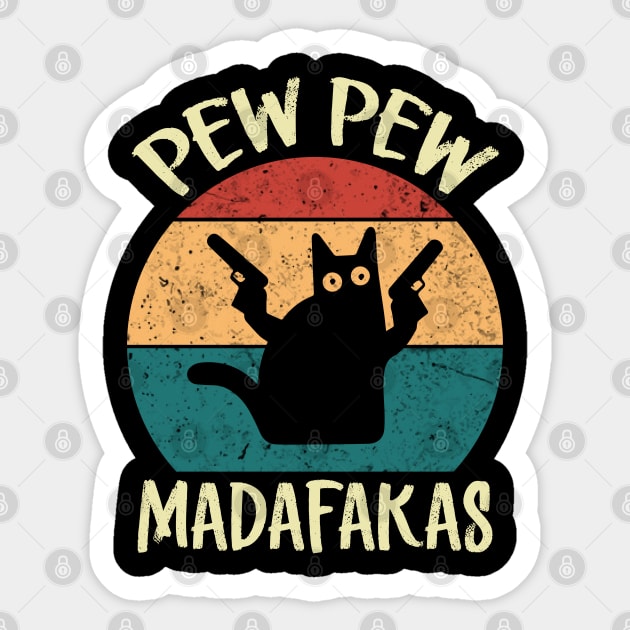 Pew Pew Madafakas Sticker by Abderrahmaneelh